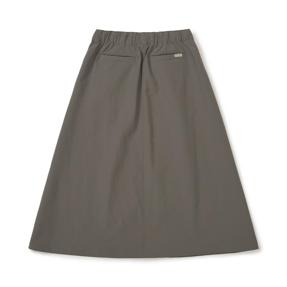 [Snowpeak] Rina Skirt Dark Khaki (S25FWFSK67)