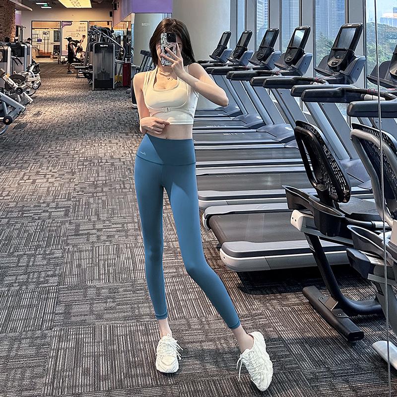 

Йога-брюки с высокой талией, контролем живота, быстросохнущие, с эффектом подтяжки бедер и эластичные Small