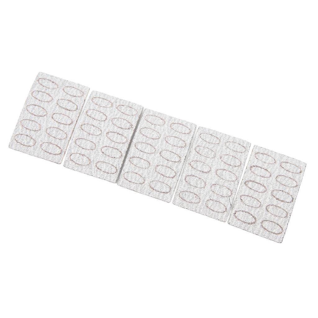10 Bags 100 Grit Steel Pusher Sandpaper Self Adhesive Dead Skin Removal Nail Cuticle Pusher Sand Sheet