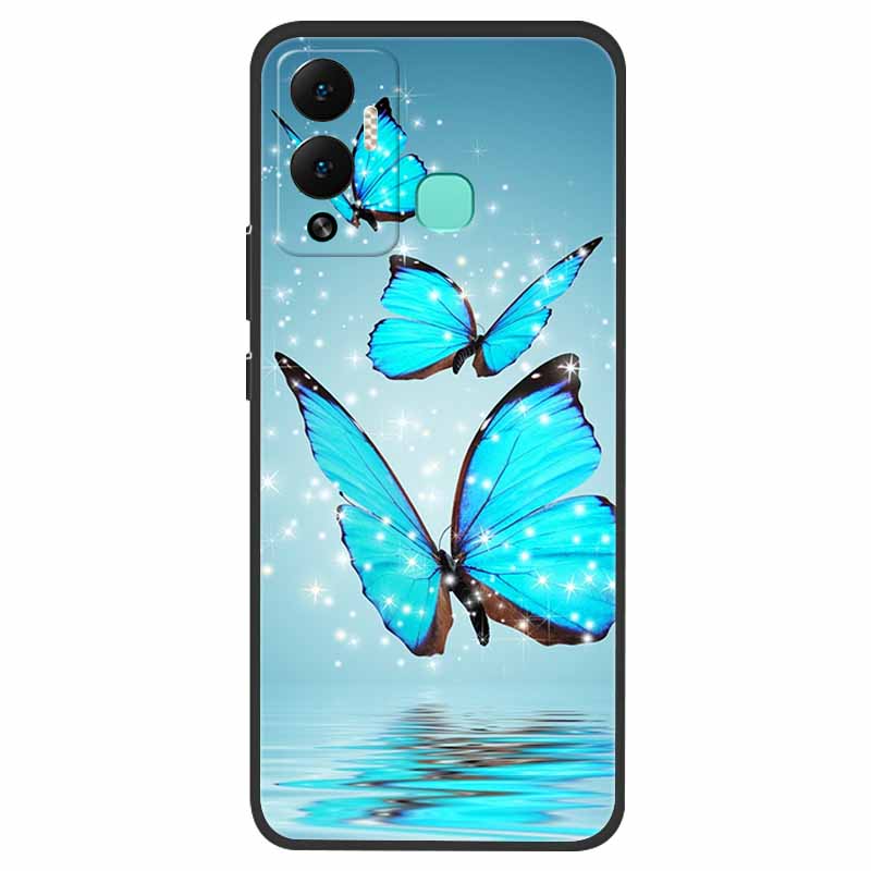 For Infinix Hot 12 Play NFC Case X6816D Shockproof Silicone Soft TPU Phone Cover for Infinix hot12 play NFC Case Bumper Funda