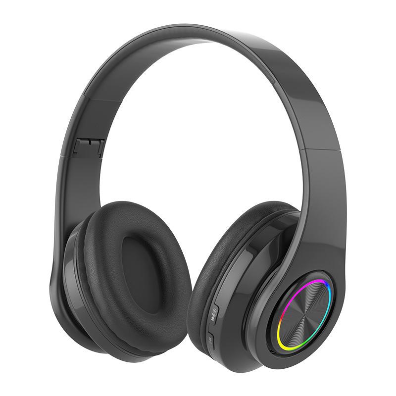 High-Bass Wireless Bluetooth Luminous Headset for Sports & Gaming