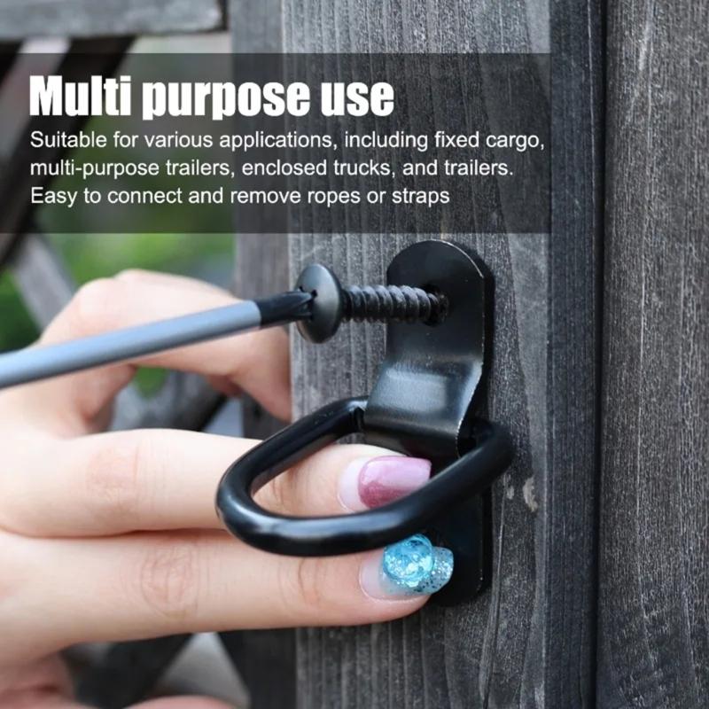 Szybki Montaż D-ringi i Zaczepy do Naczep Ciężarówki Kotwy Mocujące do Przyczep Stalowa Konstrukcja z Ochroną Antykorozyjną