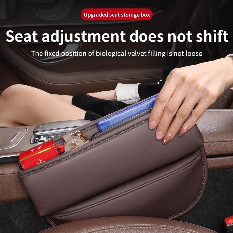 Car Seat Crevice Storage Organizer Box for For Kia Telluride Telluride SX Sportage R K5 GT Line 2026 Seltos Car Gap Filling Box