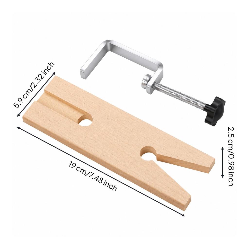 Jewelry Making Bench Clamp Stationary Repair Stable Workbench Tool for Craft
