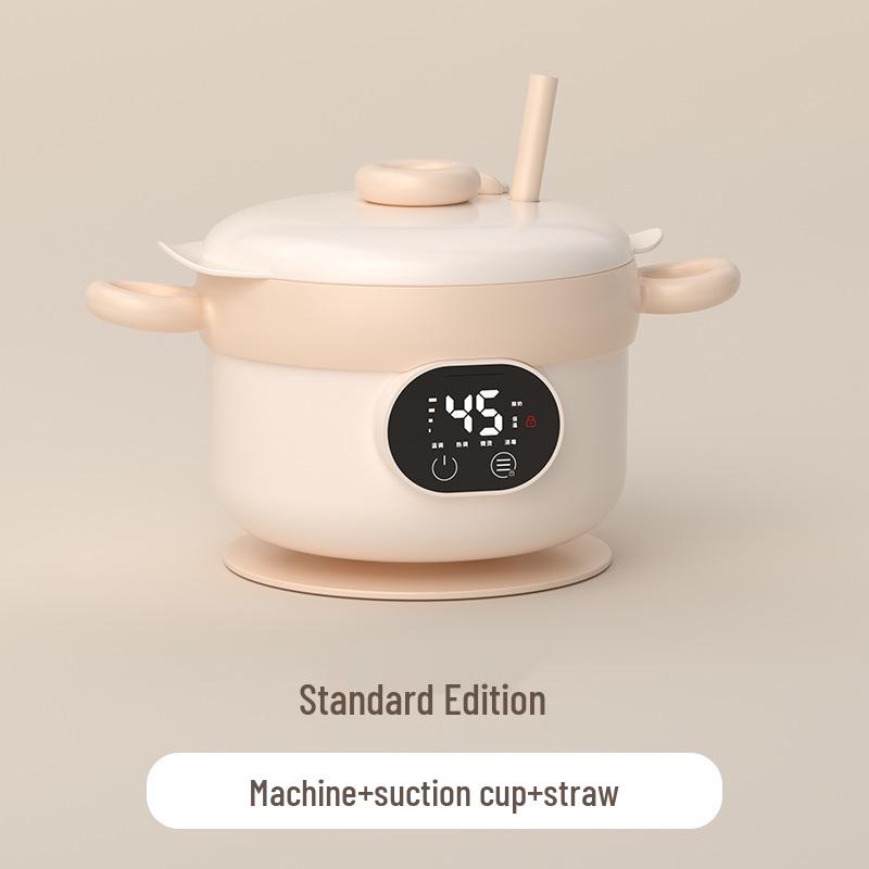 2025 Smart Baby Food Bowl: Auto-Heating & No-Fill Design for Kids