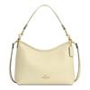 Laurel 31 Monogram Leather Shoulder Handbag Large Women's Beige