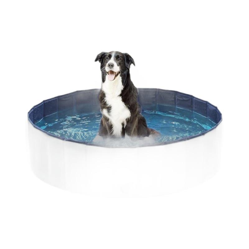 PVC Folding Pet Swimming Pool: Dog & Cat Bath and Play Pool