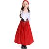 Children's Medieval Farm Costume Dress for Halloween and Festivals