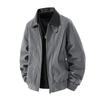 Autumn Winter Casual Retro Men Coats Outdoors Windproof Fashion Lapel Tops New Loose Breathable Versatile Solid Jacket Men