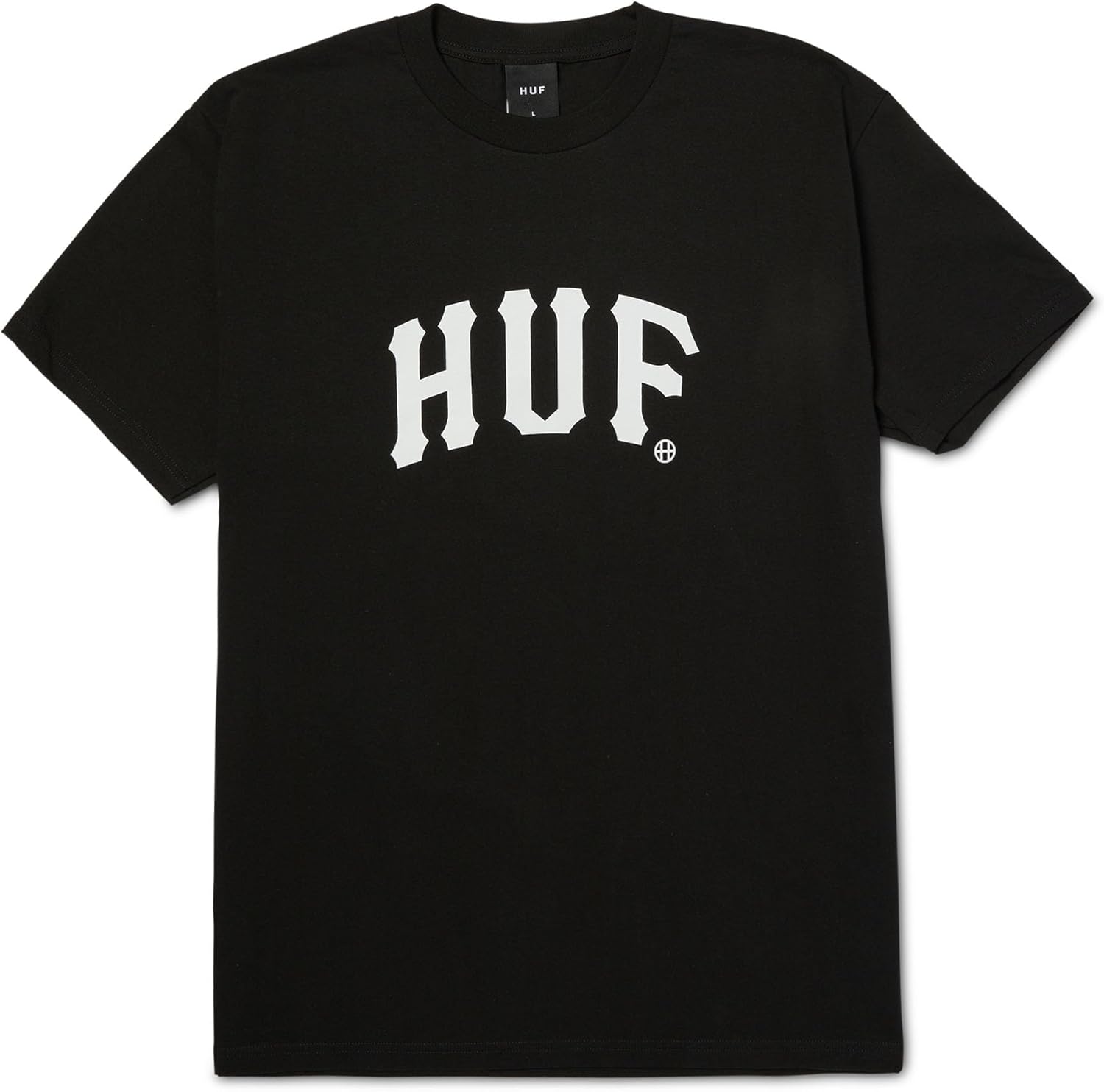HUF Arch Short Sleeve Tee | Mens T-Shirt Streetwear Oversized Graphic Tee Unisex T-Shirt XXL