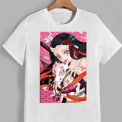 Anime Dziewczyny Gra Męski T-shirt Duży T-shirt casualowy