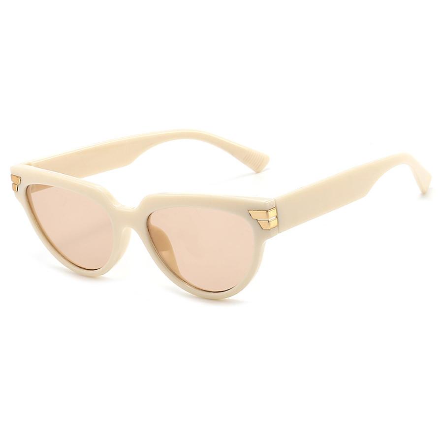 Punk Sunglasses Women Brand Designer Cat Eye Frame Plastic  New Fashion Retro Vintage Accessories Shadow For Femaleuv400