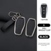 Zinc Alloy Car Key Case For Jac Js8 Sehol Qx X8 A7 E10X Js6 Sei 6 Prosol Qx Remote Cover Shell Keychain Holder Auto Accessories