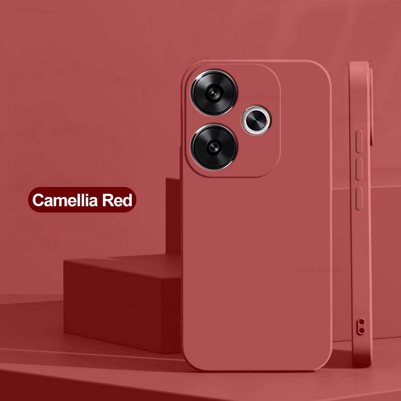 

Для Poco F6 F 6 PocoF6 Pro Чехол Жидкий силиконовый чехол для телефона Для Xiaomi Poco F6 Pro Чехлы Противоударный мягкий чехол Poco F6 Pro