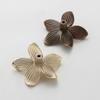 Zinc Alloy Drawer Knob Gold Finish Bronze Finish Cabinet Handle Creative Petal Design Furniture Hardware Kitchen Cabinet