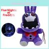 Cute Fnaf Series Midnight Bear Skeleton Purple Rabbit Plush Toy Animal Category