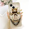 Fashion Crown Letter Couple Phone Case For Tecno Spark 40C 40 Soft Silicone Cases For Tecno Spark40 Spark40C 4G Covers Bumpers