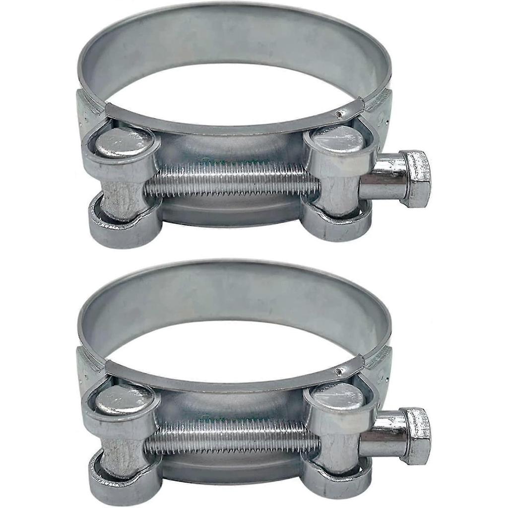 2er-Pack verstärkte Klemmen für 80-85mm verzinktes Stahlrohr