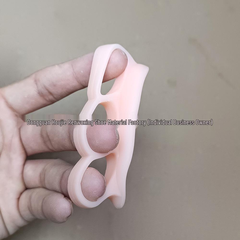 Soft Silicone Toe Separator for Overlap & Hammer Toe Correction – Day & Night Use