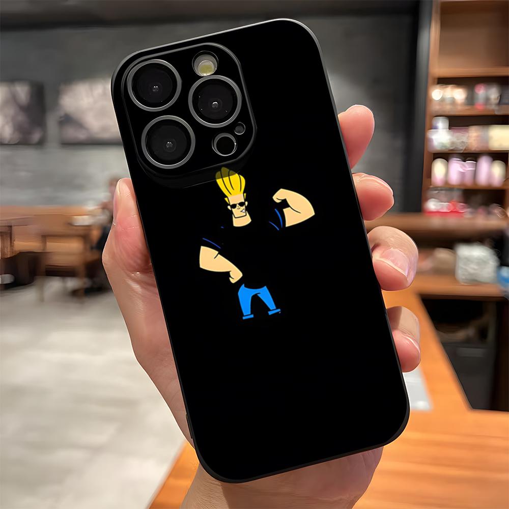 

Чехол для телефона J-Johnny Bravo для iPhone 17 Pro Max 15 Pro 16 14 Plus 12 13 Mini 11 Pro Ударопрочный Мягкий Чехол iPhone17Air