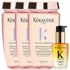 Kérastase Glaze Rose Replenishing Shampoo & Elixir Ultime Hair Oil Set