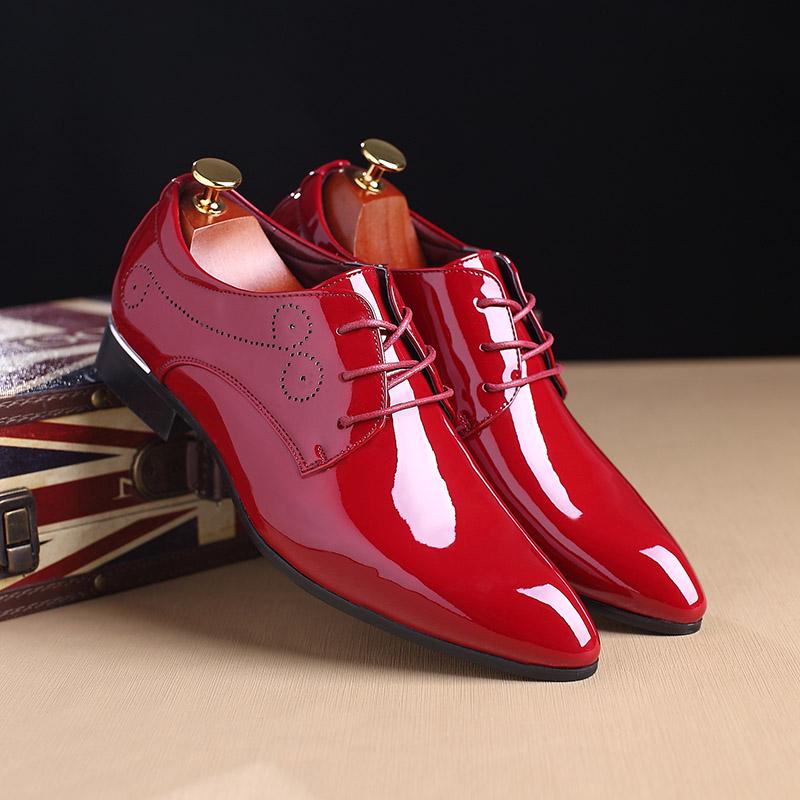 Fashion Leather Shoes For Man Genuine Leather Big Size Shoes High Quality Designer Formal Platform Casual Shoes Fashion Business