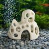 Juvenile Fish Cave 3D Printed Aquarium Shrimp Cave, Hollow Out Tank Shelter, Natural Underwater Landscape Safe Hideout for Hiding, Resting,