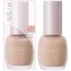 KiSS Milky Glass Foundation 02 Pink Beige Tone Imbalance Pore SPF34 Contains Serum Ingredients 30g, & Coverage, PA++,