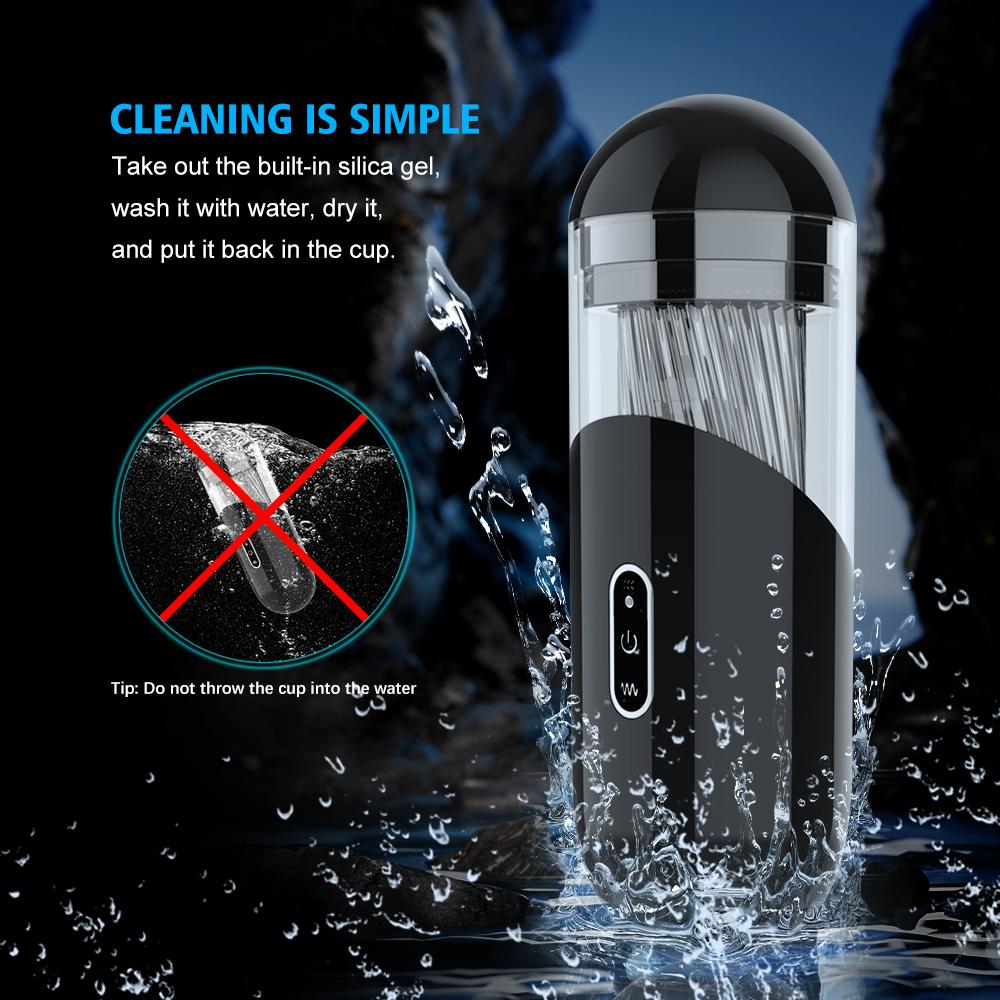 Automatic Masturbator Cup for Men Sucking Vibrator Vaginal Penis Blowjob Machine Masturbation Cup Sex Toy for Men Adult Supplies