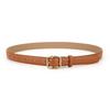 Genuine Leather Womens Summer Belt With Brass Buckle For Casual And Office Wear