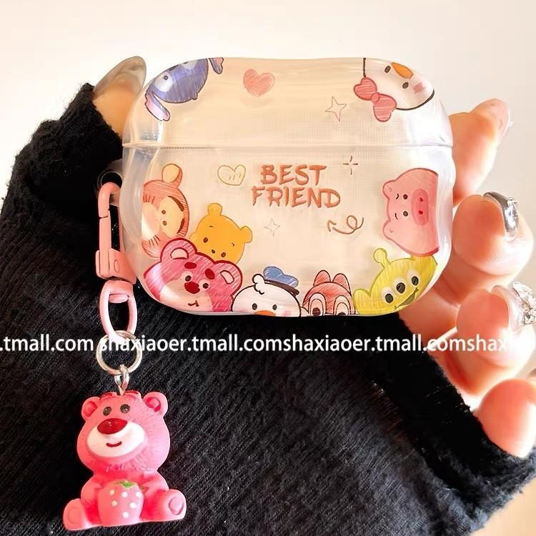 ins cute cartoon suitable for airpodspro1 earphone cover Apple bluetooth protective case 1st generation 1 soft silicone new model
