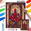 Marvel Deadpool Digital Oil Painting Painting Art Handmade Diy Gift Home Decoration