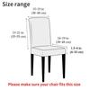Thick Jacquard Chair Covers T-shaped Pattern Chair Seat Case Elastic Dining Chair Protector Office Restaurant Universal Size