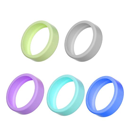 Yousheng Silicone Case for Oura Ring 5, Smart Ring Protector, Soft Anti-Scratch Cover, Protective Ring Shield, Sleeve for Ring Sizes