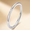 Elegant Full Circle Heart Ring: Fade-Resistant Gold Vacuum-Plated Titanium Steel, Korean Style Couple Ring, Women's Jewelry.