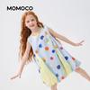 MOMOCO Girls' Polka Dot Sleeveless Dress