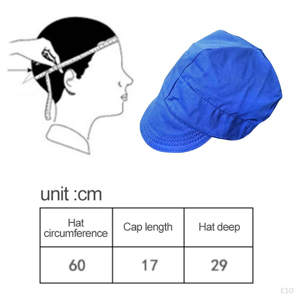 Fire Resistant Welding Hat Head Full Welders Bandana Anti Scalding Adjustable Caps Hoods