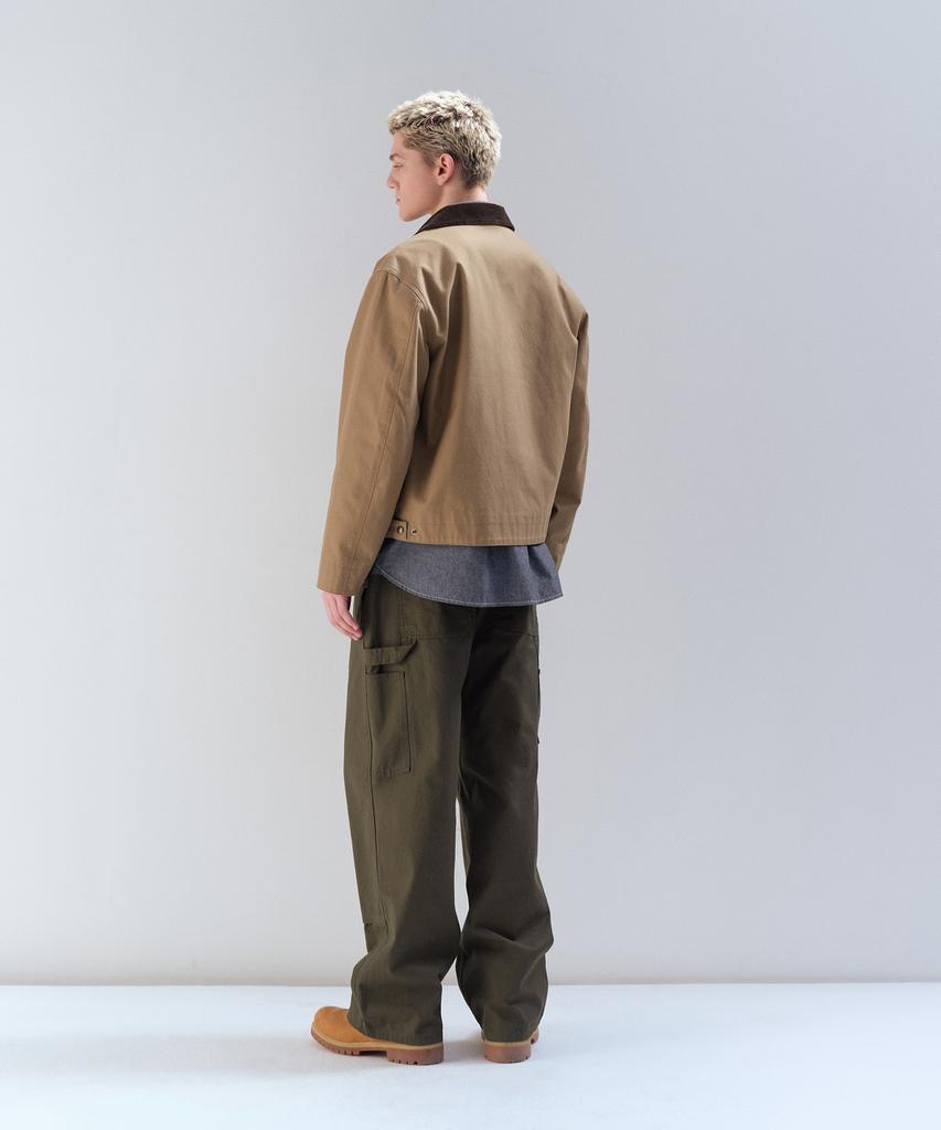 Musinsa Standard Canvas Work Jacket [Beige]