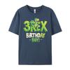 3Rex Birthday Boys Brand Clothing Anime T Shirts Camisetas Hombre EU SIZE Leisure White T Shirt Unisex Women New Year