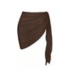 Sheer Women Beach Skirt Short Swimsuit Coverups Sexy Swimming Skirt  Summer Vacation