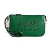Nolita 19 Pebble Grain Horse And Carriage Print Zip Leather Mahjong Bag Women Shoulder Bag Green C8877-SVEZ