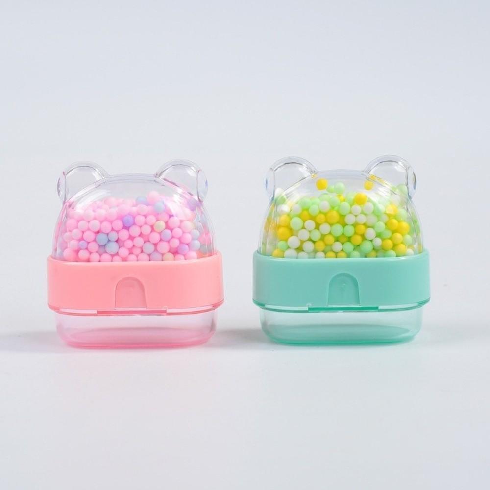 Cute Bear Pencil Sharpener Student Stationery Penknife Cartoon Pencil Sharpener Makeup Tool Kawaii Pencil Cutting Tool