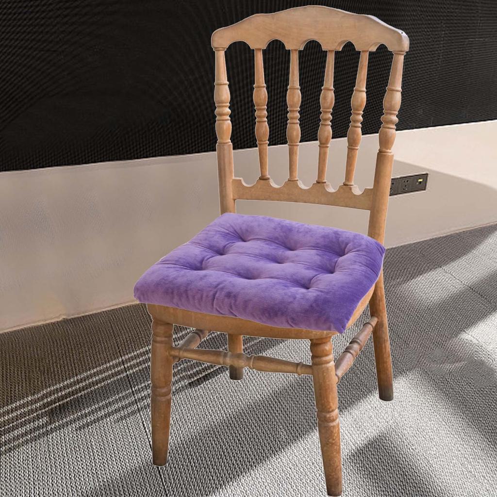 Chair Cushion Round Cotton Upholstery Soft Padded Cushion Pad  Home Or Car