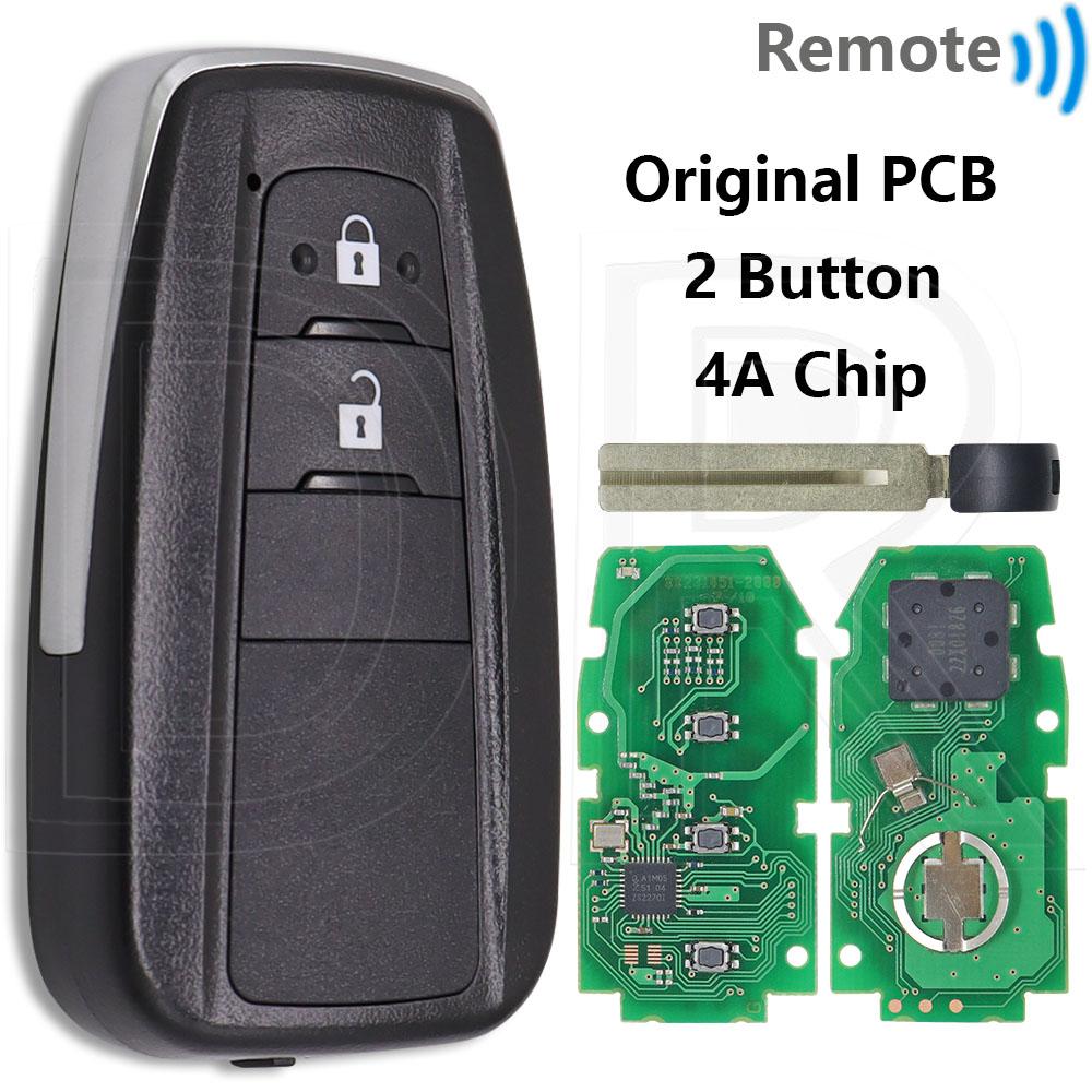Great HYQ14FBN Brazil 4A Chip 312-314MHz B2U2K2R 433-434MHz Original PCB Board Proximity Car Remote Key For Toyota Corolla Cross