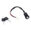 4 Wire Ignition Switch with 2 Keys Fit for 50cc 110cc 125cc 250cc PIT Quad Dirt Bike ATV Electric Scooter