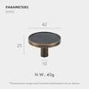 Dooroom Brass Furniture Handles Real Leather Nordic Simple Pulls Cupboard Wardrobe Dresser Shoe Box Drawer Wine Bar Cabinet Knob