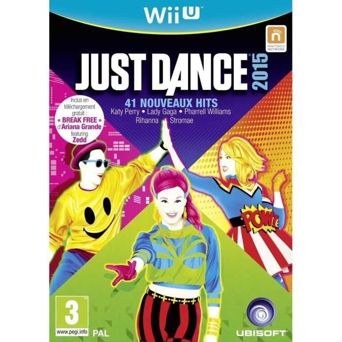 Just Dance 2015 Jeu Wii U bianco