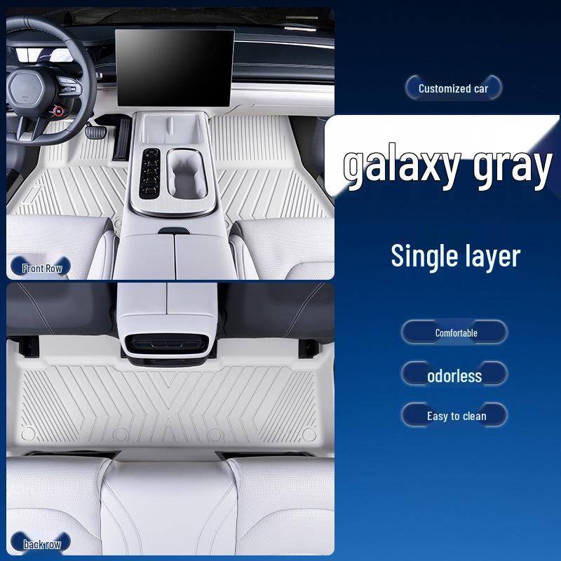 Durable, Waterproof, Multi-Color TPE Car Floor Mats for All Models - Original Color, Full Coverage