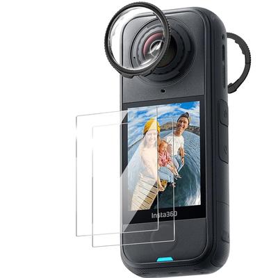For Insta360 X4 Air Film Camera Lens Protection Film 9H Japanese Asahi Glass Material Optical Glass Lens Protection Cover Tempered Glass Lens Scratch