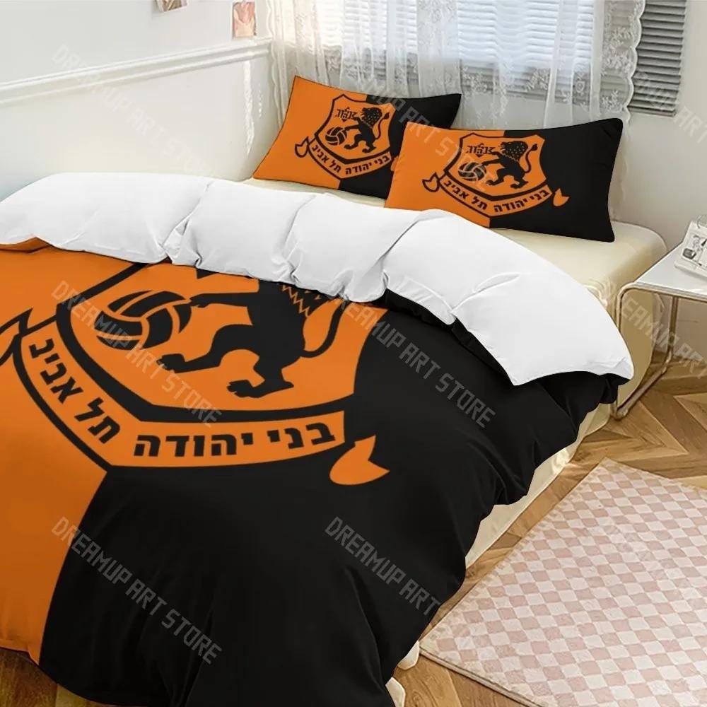 3D Print B-Bnei Yehuda Tel Aviv Bedding Set Twin Queen King Full Size Duvet Cover Pillowcase Bed Boys Girls Adult Home Textiles